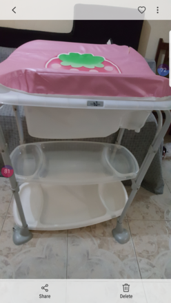 changing table over bathtub