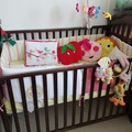 Selling: Brand new Baby cot never used with bedding set 