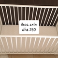 Selling: Ikea white Crib