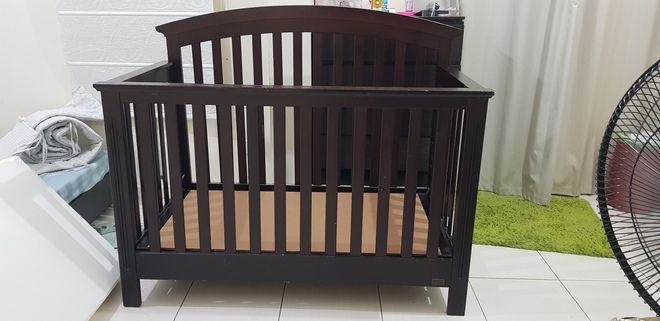 hardwood baby cribs