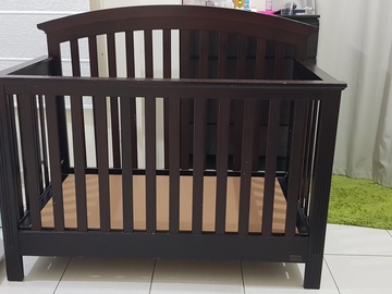 Selling: Solid wood baby crib