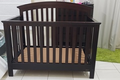 Selling: Solid wood baby crib
