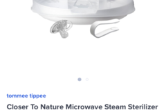 Selling: Feeding (Tommee Tippee Microwave Sterilizer 