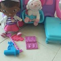 Selling: Doc mcstuffin large ambulance mobile + stuff doc mc+lambie+ docto