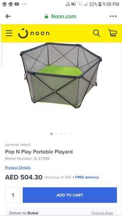 summer folding playpen