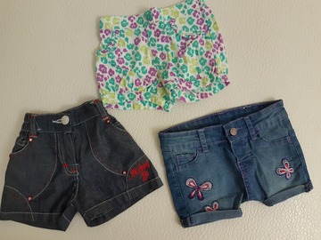 Selling: Baby girl shorts