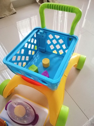 Bright Stars Giggling Gourmet Shop & Cook Trolley Walker