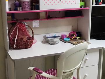 Selling: Children’s study table (girl) with matching Chair