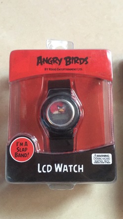 Angry birds watches from Virgin megastore