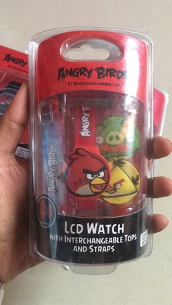 Angry birds watches from Virgin megastore