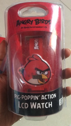 Angry birds watches from Virgin megastore
