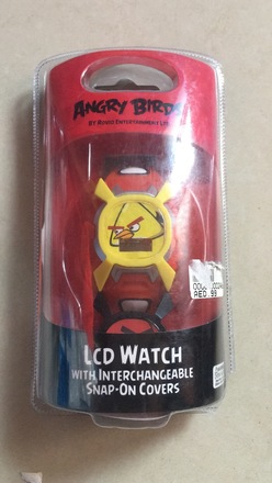 Angry birds watches from Virgin megastore
