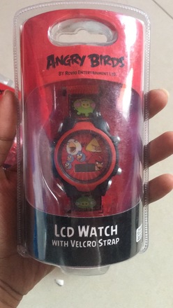 Angry birds watches from Virgin megastore
