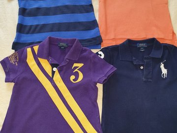 Selling: 4 POLO T-shirts Size 2 