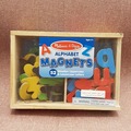Selling: Magnetic Wooden Alphabet Letters (brand new)