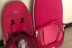 Selling: Quinny Pink Stroller (Bassinet and Chair)