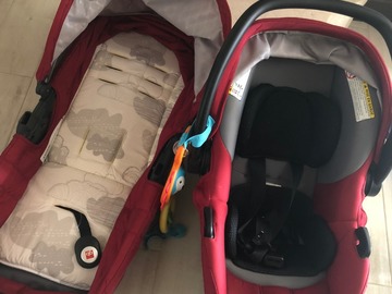 Selling: GoodBoy Stroller Set (Car Seat and Chair)