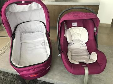 Selling: Inglesina Stroller Set (Stroller, Car Seat, Basinet)