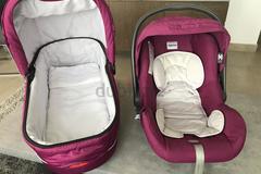 Selling: Inglesina Stroller Set (Stroller, Car Seat, Basinet)