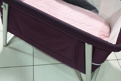 Selling: Portable baby Crib and Rocker - PRICED TO GO