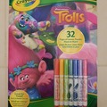 Selling: Trolls Crayola Games & Puzzles Coloring Book