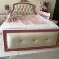 Selling: Princess toddler bed + FREE duvet set 2 bed rails