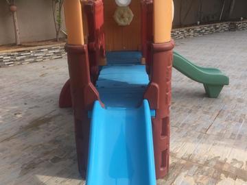 Selling: Elc outdoor slide and play house