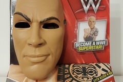 Selling: The Rock WWE Costume (mask & muscle shirt)