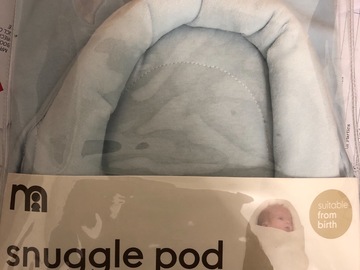 Selling: Brand new Mothercare snuggle pod 