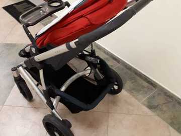 Selling: UppaBaby Vista stroller in red