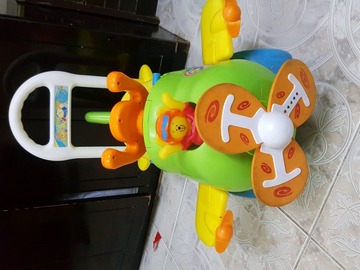 Selling: Colourful ride on plane